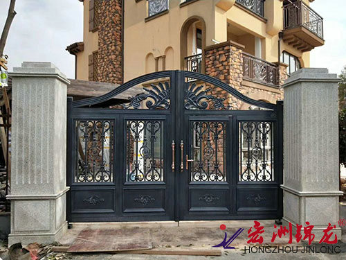 鋁藝大門，編號：JLLY-A0036